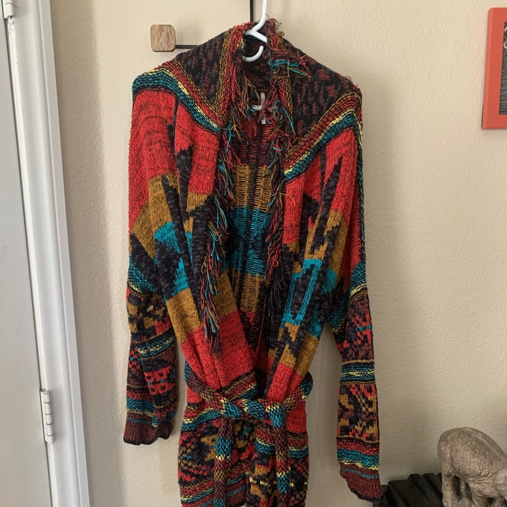 Free People Wild Wild West Cardigan Size M/L